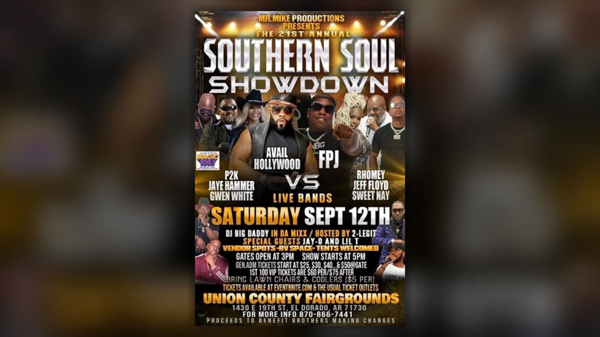 21st Annual Southern Soul Showdown at Union County Fairgrounds